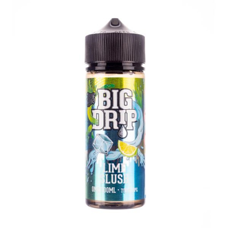 Lime Slush 100ml Shortfill E-Liquid by Big Drip