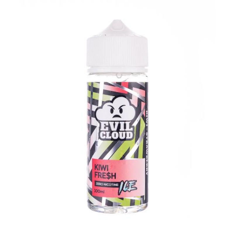 Kiwi Fre$h 100ml Shortfill E-Liquid by Evil Cloud