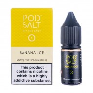Banana Ice Nic Salt E-Liquid by Pod Salt