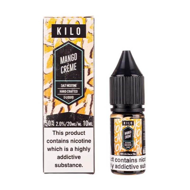 Mango Creme Nic Salt E-Liquid by Kilo