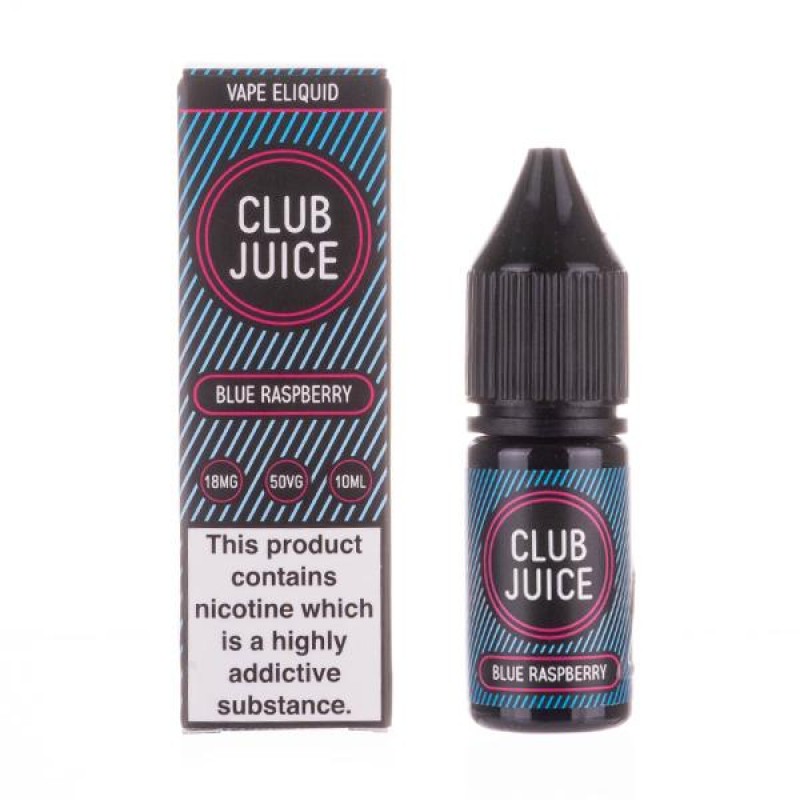 Blue Raspberry E-Liquid by Club Juice