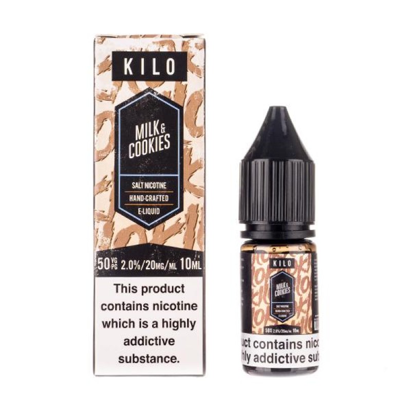 Milk & Cookies Nic Salt E-Liquid by Kilo