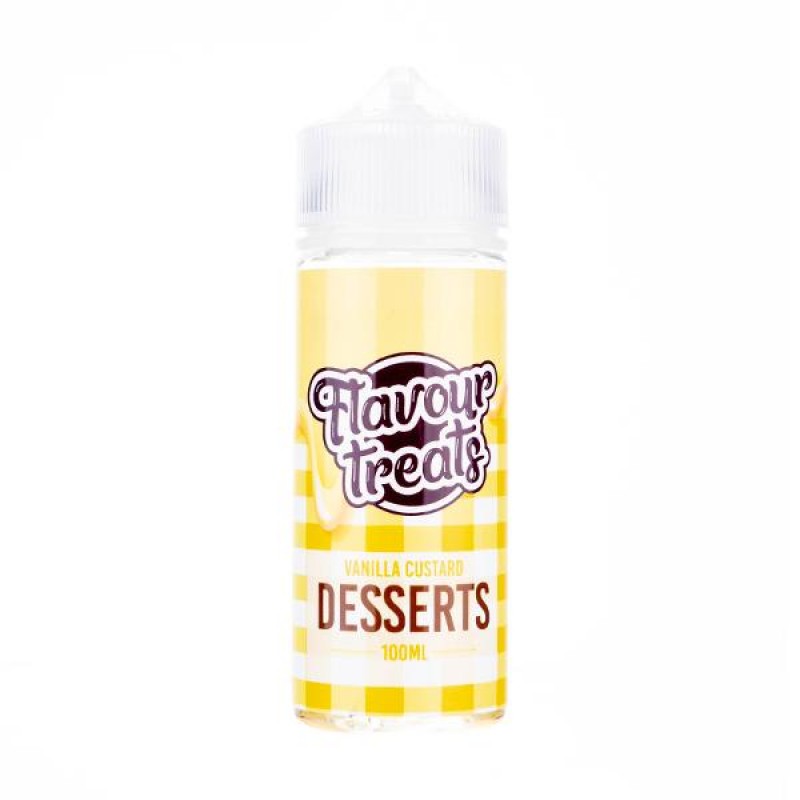 Vanilla Custard 100ml Shortfill E-Liquid by Flavou...