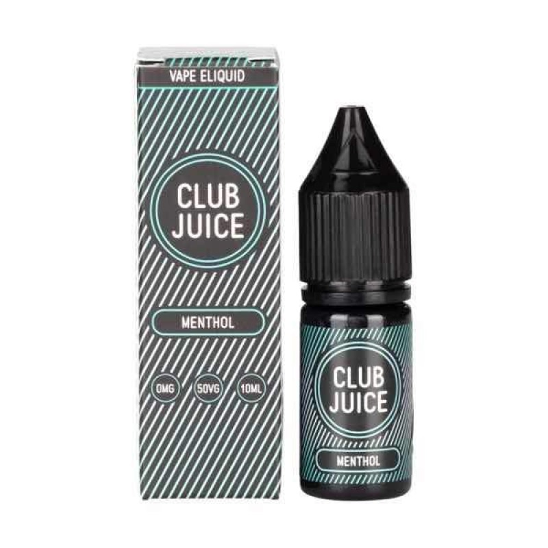 Menthol E-Liquid by Club Juice