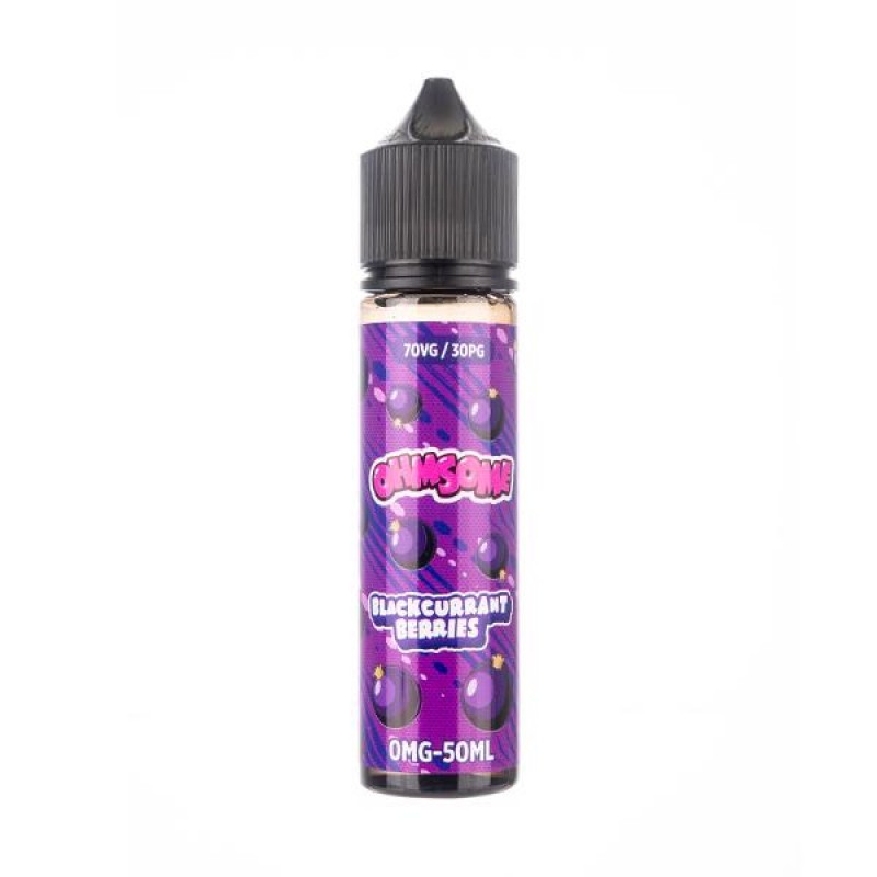 Blackcurrant Berries Shortfill E-Liquid by Ohmsome