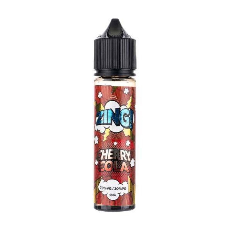 Cherry Cola Shortfill E-Liquid by Zing!