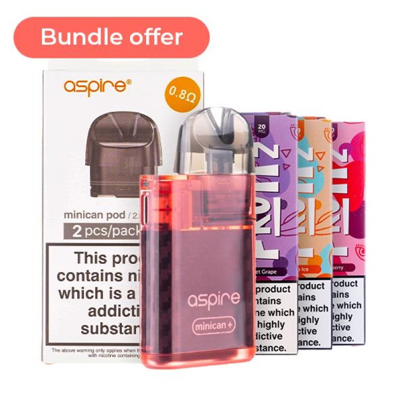 Aspire Minican Plus Pod Kit Bundle