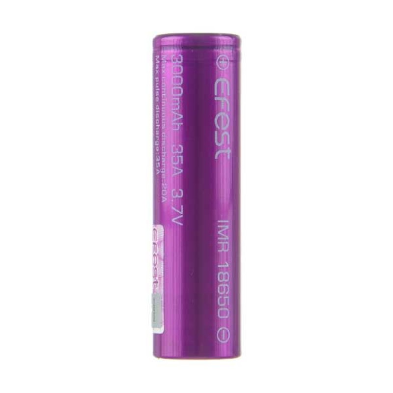 IMR 18650 3000mAh 35A Battery by Efest