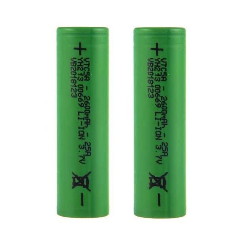 VTC5 18650 Battery by Sony - Pack of 2