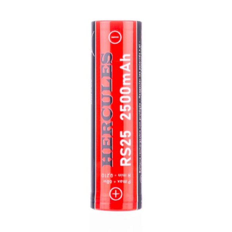 Hercules RS25 2500mAh 18650 Battery By FumyTech