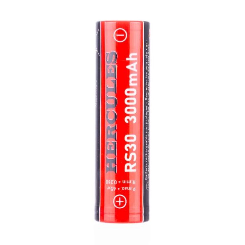 Hercules RS30 3000mAh 18650 Battery By FumyTech