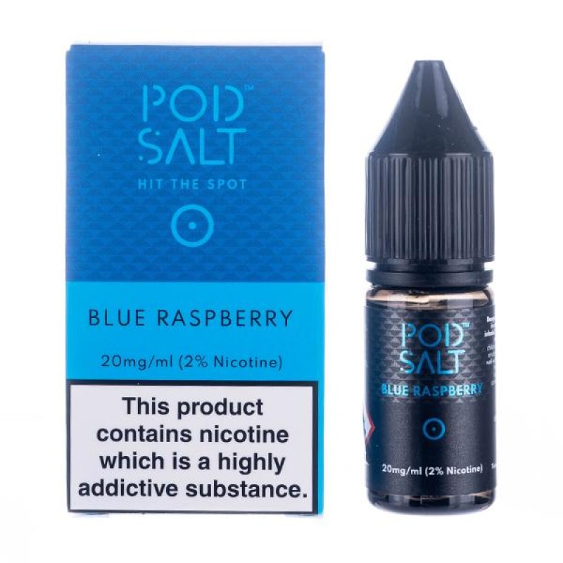 Blue Raspberry Nic Salt E-Liquid by Pod Salt