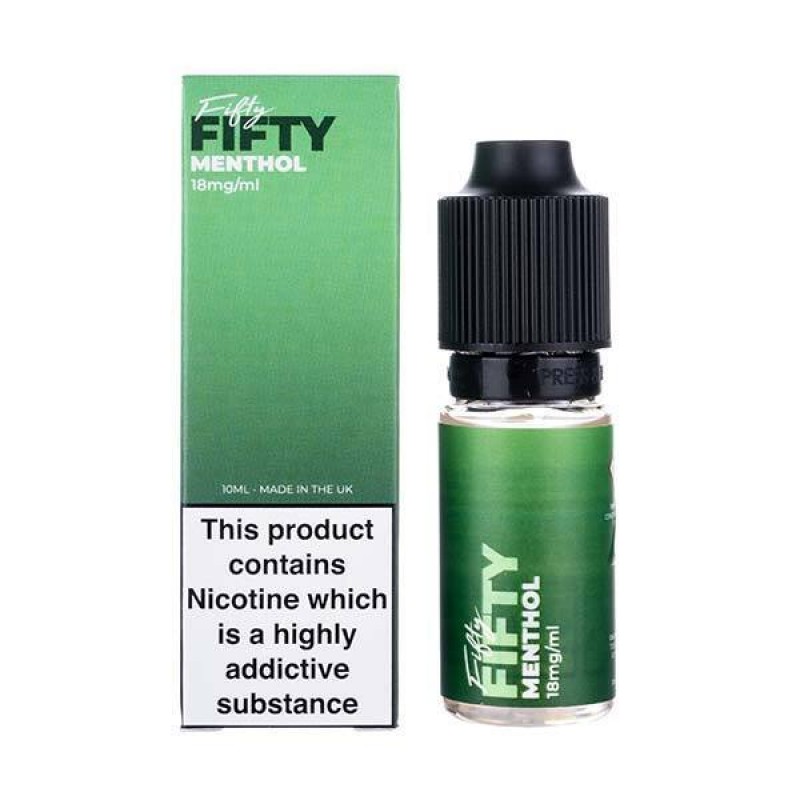 Menthol E-Liquid by VS Fifty Fifty