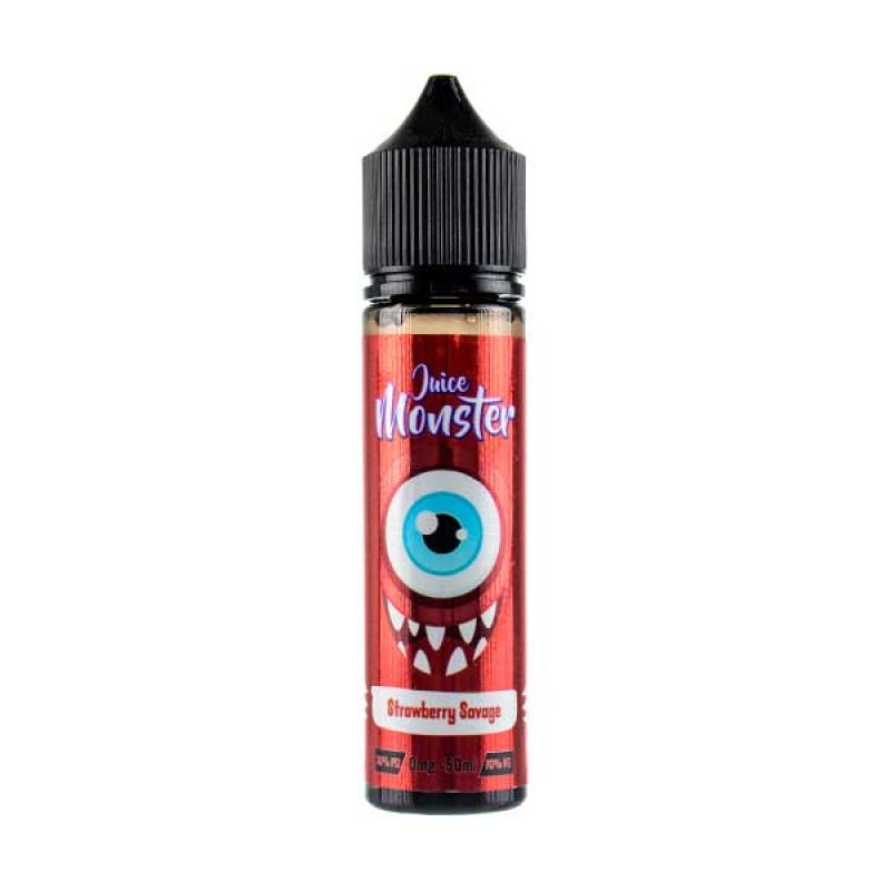 Strawberry Savage Shortfill E-Liquid by Juice Mons...